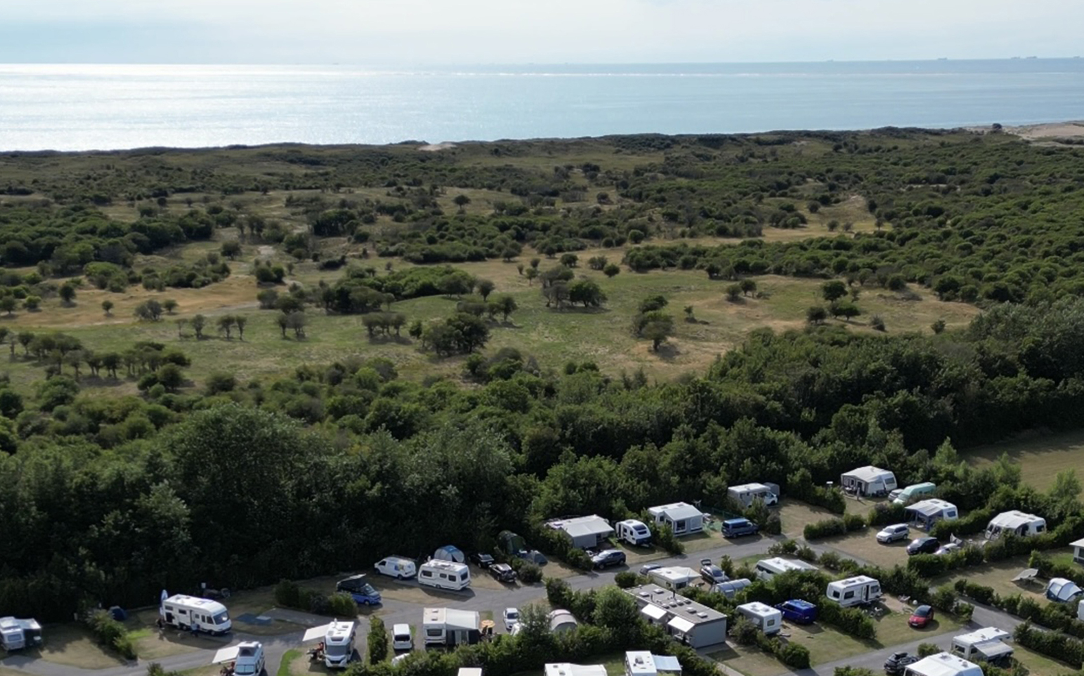 Semester på camping med husvagnen