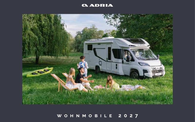 Broschüre ADRIA Wohnmobile 2027