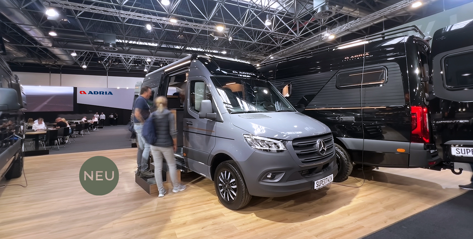ADRIA Campervan SUPERTWIN mit Heckantrieb, Mercedes-Benz Sprinter, Neuheit für 2027 