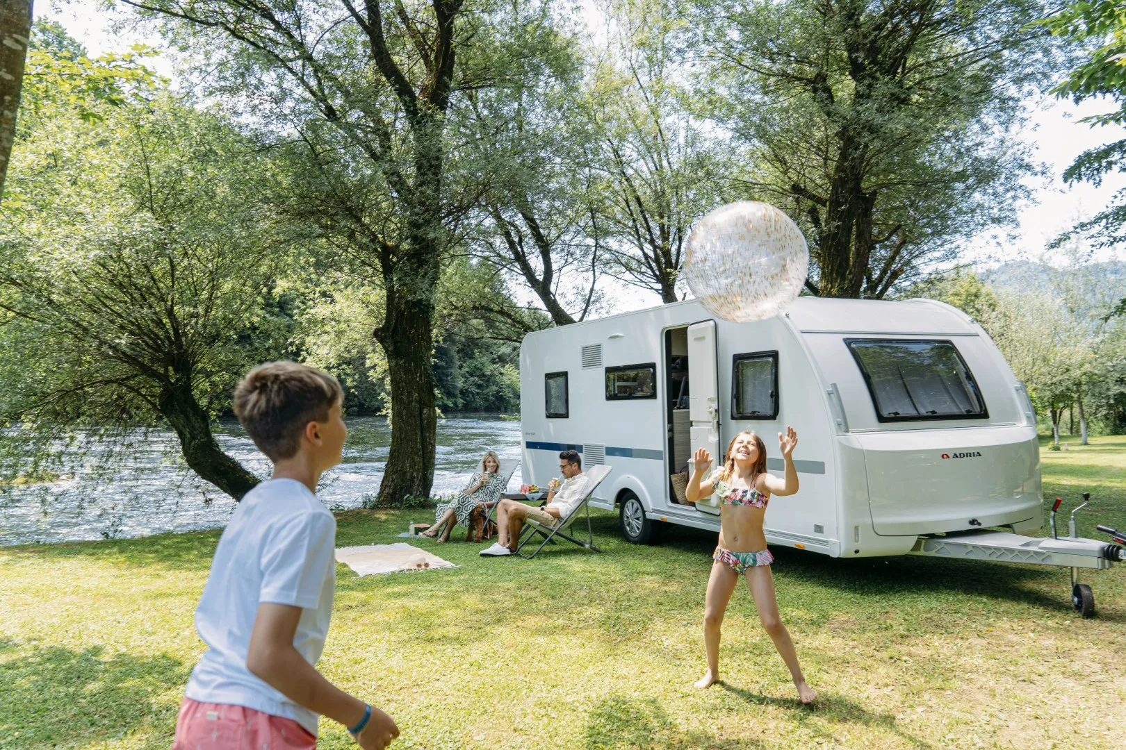 Adria Altea – campingvogn designet for et lettere og lysere campingliv.
